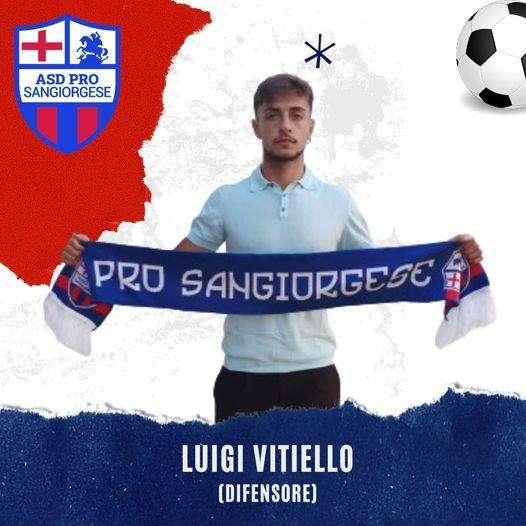 UFFICIALE- Sangiorgese, ecco Luigi Vitiello 