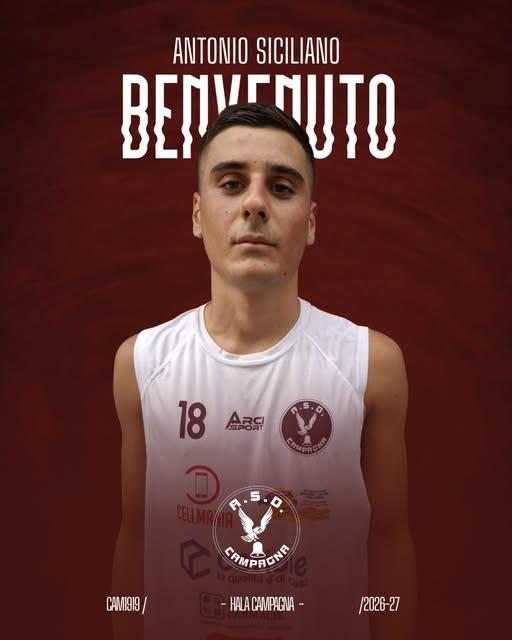 UFFICIALE-ASD Campagna , ecco  Antonio Siciliano