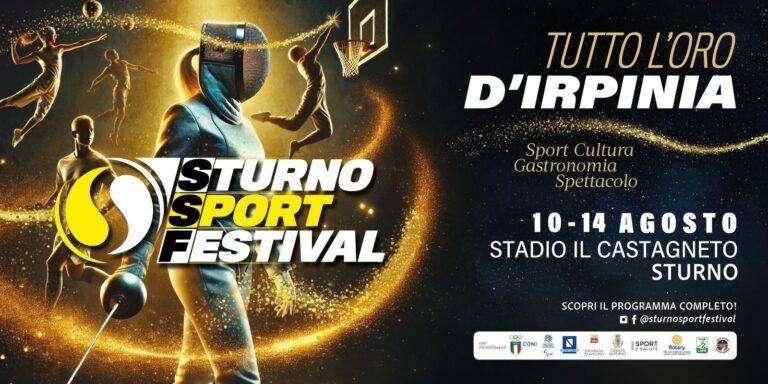 Torna lo Sturno Sport Festival dal 10 al 14 agosto