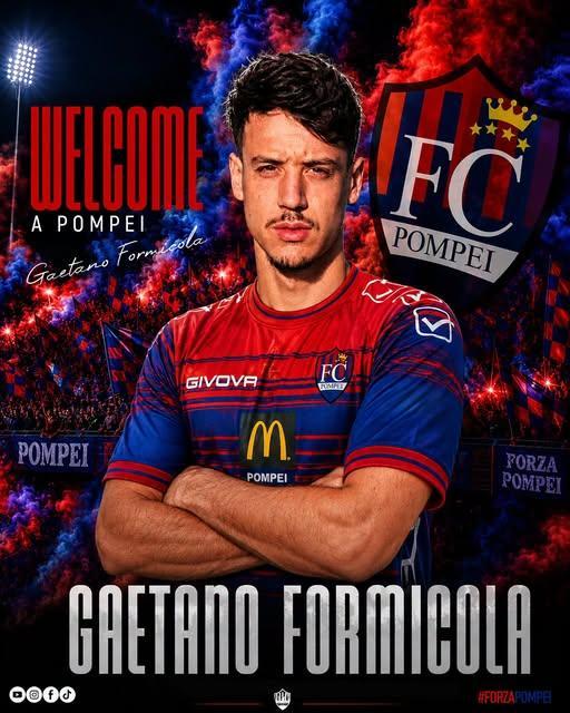 UFFICIALE- FC Pompei,  ecco Gaetano Formicola