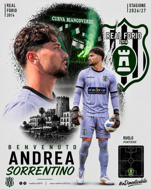 UFFICIALE-Real Forio , ecco il portiere Sorrentino