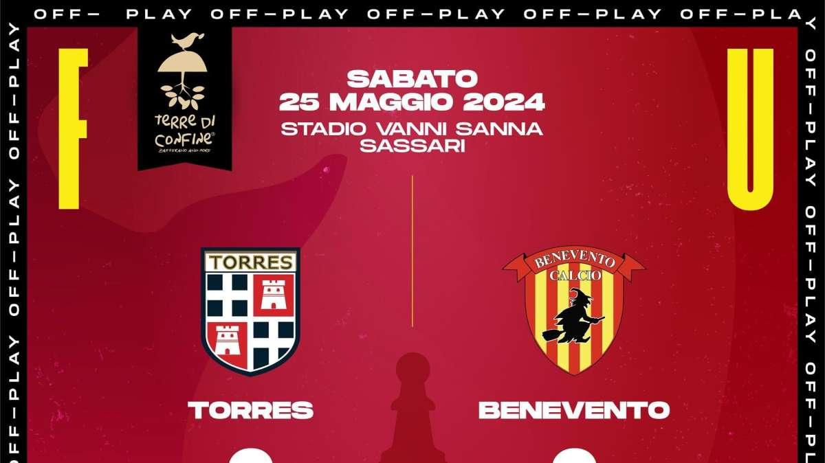 Il Benevento è in semifinale, batte  la Torres