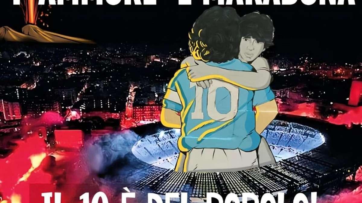 Gli ultras del Napoli ricordano Maradona a tre anni dalla sua scomparsa: l'evento