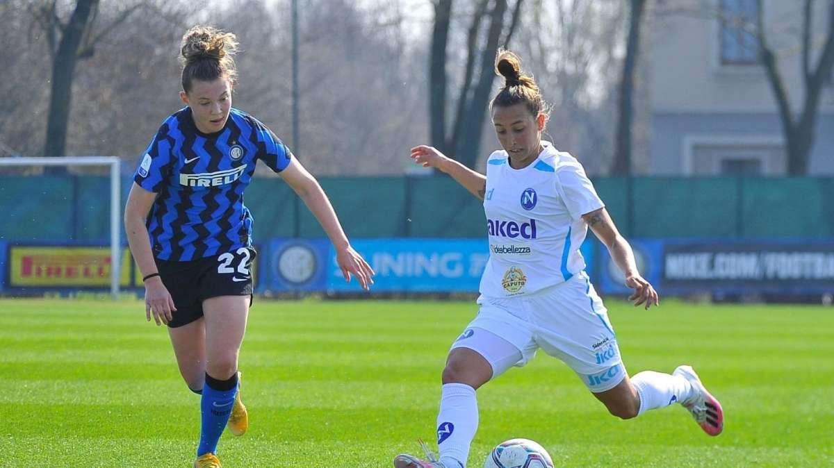 Buon punto per le azzurre: INTER-NAPOLI 0-0