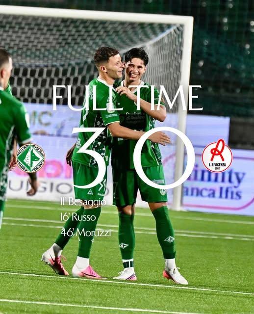 Avellino torna a vincere: tris al Vicenza