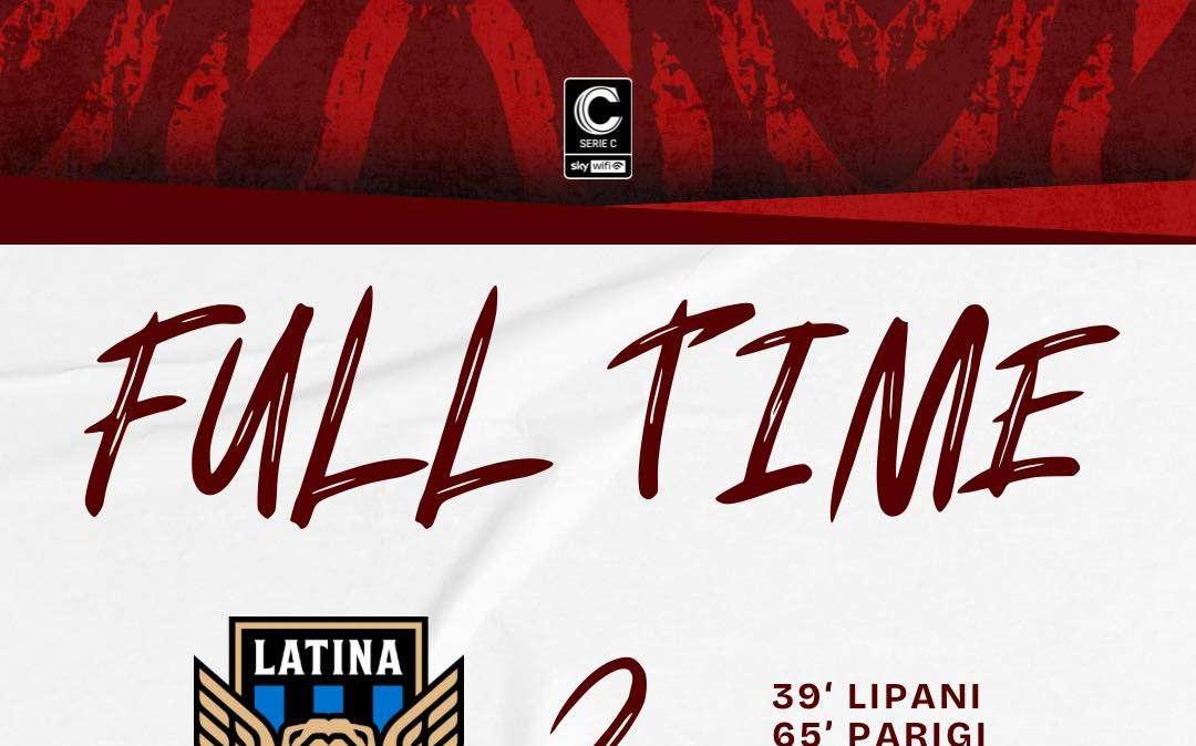 Latina-Sorrento 2-0, per i rossoneri sesta sconfitta consecutiva in traferta