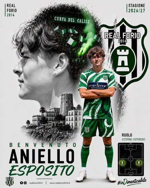 UFFICIALE-Real Forio2014, ecco  Aniello Esposito