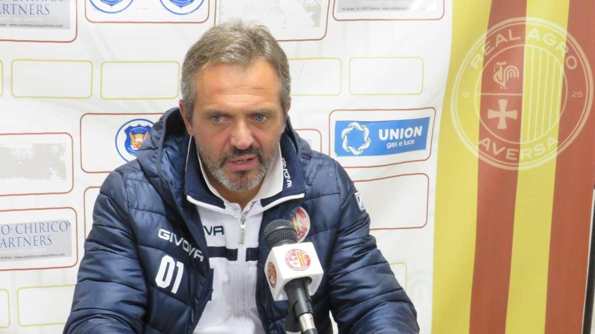 Real Agro Aversa, Sannazzaro a CS: "Vittoria della pazienza e del carattere. Classifica bugiarda"