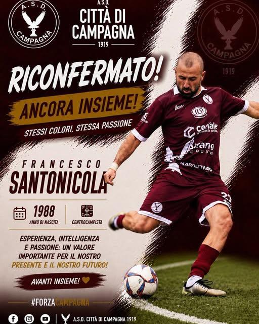 UFFICIALE-Real Aversa, ecco  Francesco Santonicola