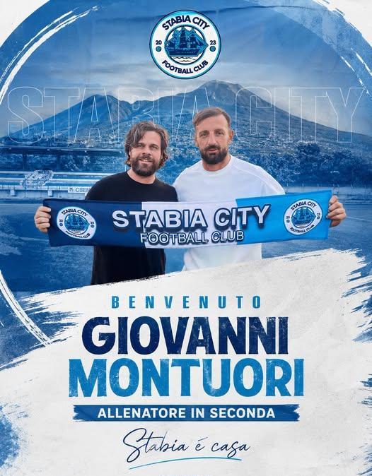 UFFICIALE-Stabia City, Giovanni Montuori allenatoe in seconda