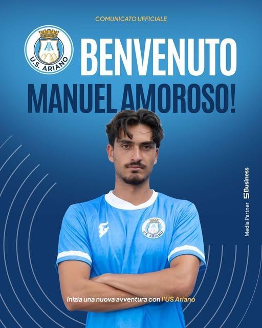 UFFICIALE-US Ariano, ecco  Manuel Amoroso