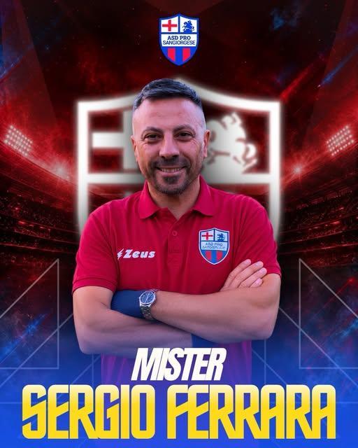 UFFICIALE- Pro Sangiorgese ,  Sergio ferrara neo allenatore