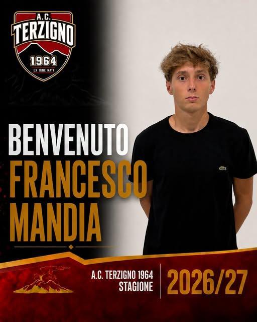 UFFICIALE-Terzigno, ecco Francesco Mandia