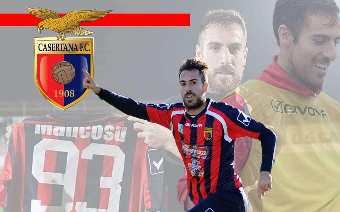 Casertana, bellissimo omaggio a Mancosu
