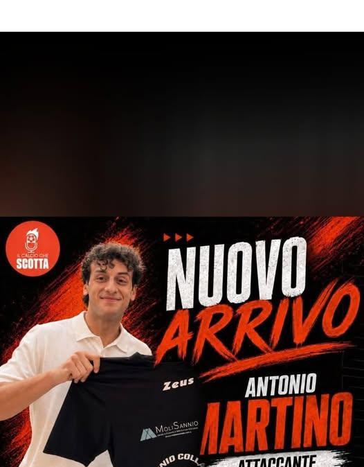 UFFICIALE- Sporting Pago Veiano, ecco Antonio Martino