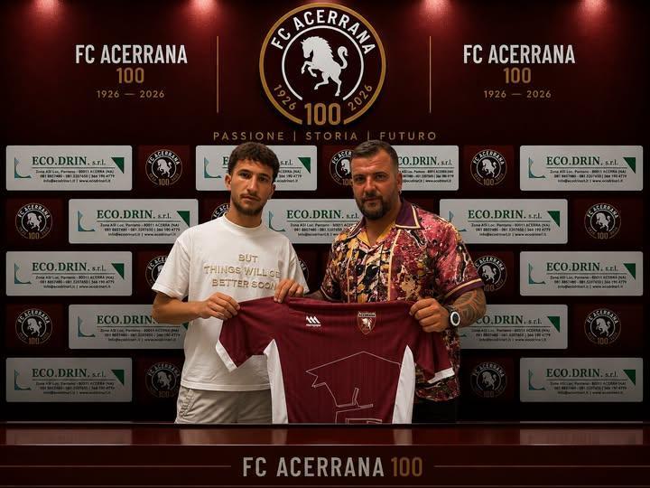 UFFICIALE-FC Acerrana, ecco Domenico Piccolo