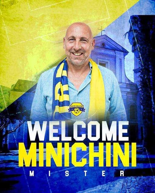 UFFICIALE-Vico Calcio , Natale Minichini neo allenatore 