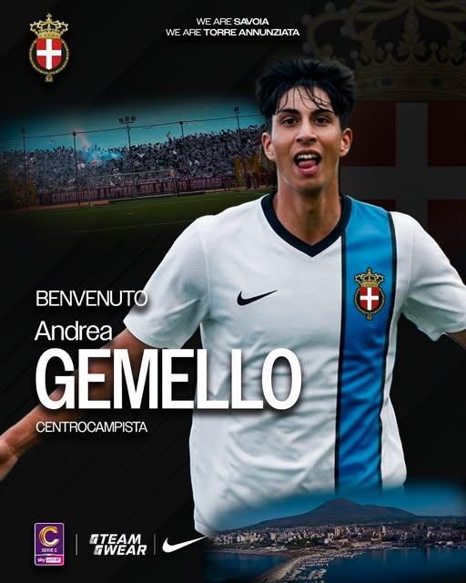 UFFICIALE-Savoia ,ecco Andrea Gemello