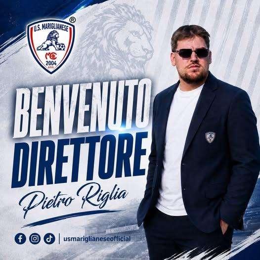 UFFICIALE- US MARIGLIANESE, Pietro Riglia neo DS