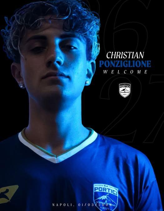 UFFICIALE-Portici 2021, ecco  Ponziglione Christian