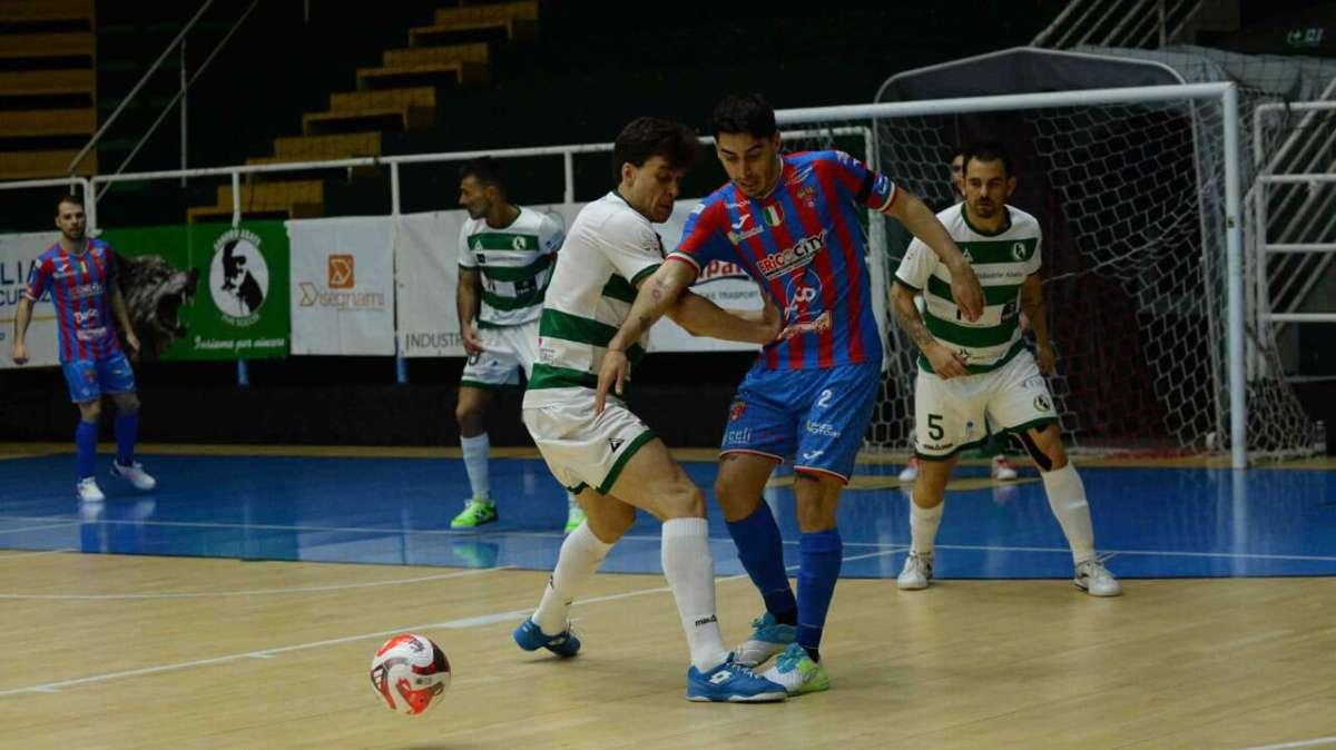 Sandro Abate travolta in casa: la Meta Catania vince 5-2 al PalaDelMauro 