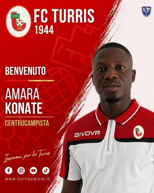 UFFICIALE- Turris, ecco Amara Konate