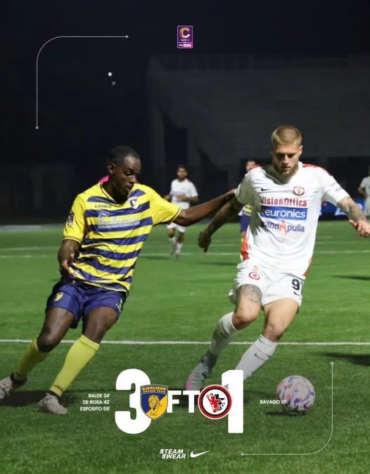 Giugliano-Foggia 3-1. I rossoneri in confusione totale