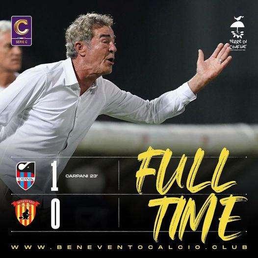Basta un gol di Carpani per piegare il Benevento