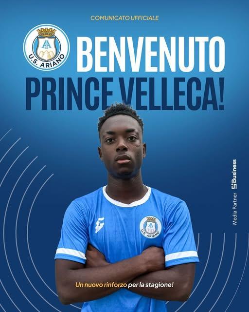UFFICIALE-US Ariano,  ecco, Prince Velleca