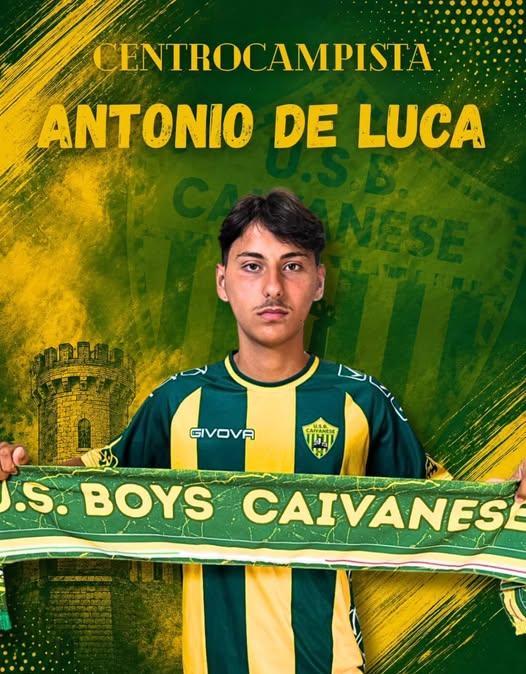 UFFICIALE-Boys Caivanese, ecco Antonio De Luca