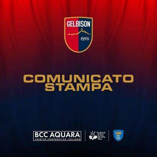UFFICIALE-Gelbsion, rescinde Sardone Manuel