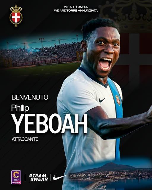 UFFICIALE-Savoia, ecco  Philip Yeboah