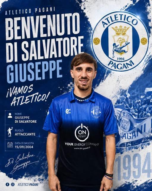 UFFICIALE- Atletico Pagani,ecco la punta Di Salvatore