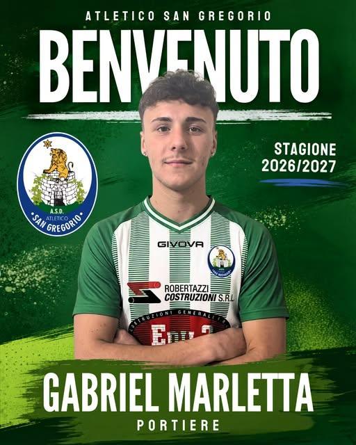 UFFICIALE-Atletico San Gregoio, ecco Gabriel Marletta