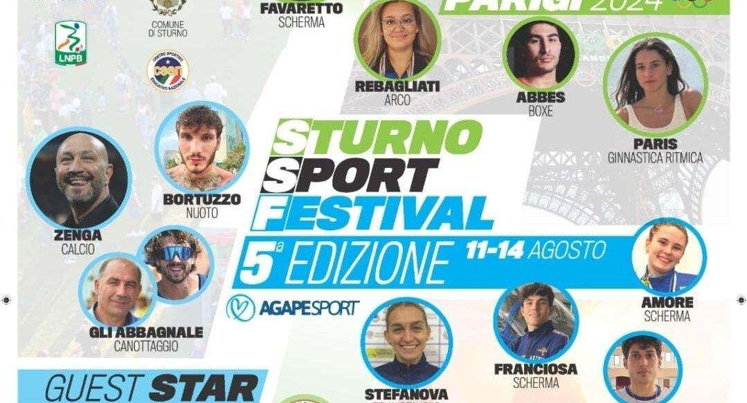 Torna lo Sturno Sport Festival: dall’11 al 14 agosto “l’Irpinia si mette in gioco”