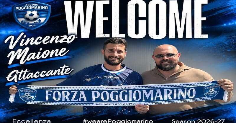 UFFICIALE-Pro Poggiomarino,  ecco  Vincenzo Maione