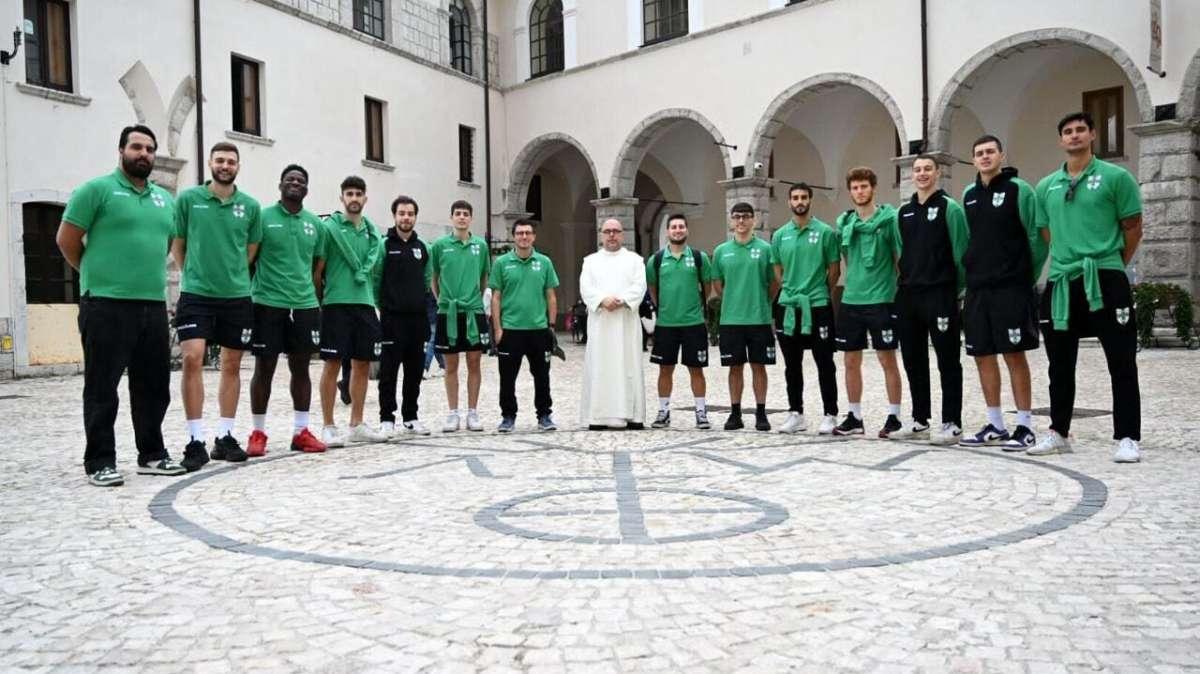 La Scandone Avellino in vista al Santuario di Montevergine