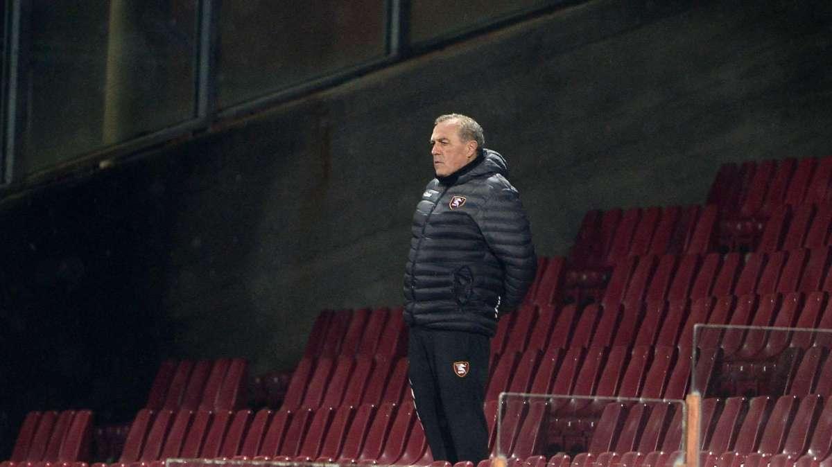 Salernitana, Castori: "Superato il momento negativo. Oggi grande risposta della squadra"
