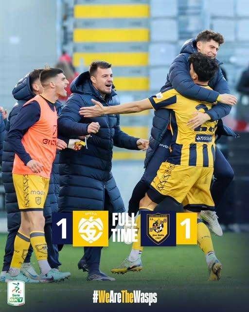 La Juve Stabia rallenta lo Spezia e conquista un punto al Picco 