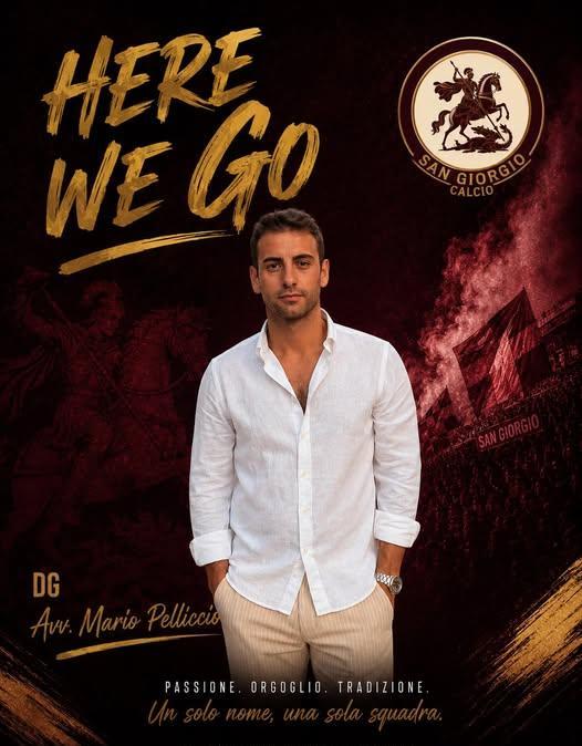 UFFICIALE-San Giorgio Calcio Mario Pelliccio neo DG