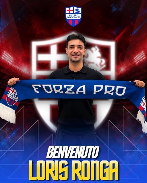 UFFICIALE-ASD Pro Sangiorgese , ecco Loris Ronga