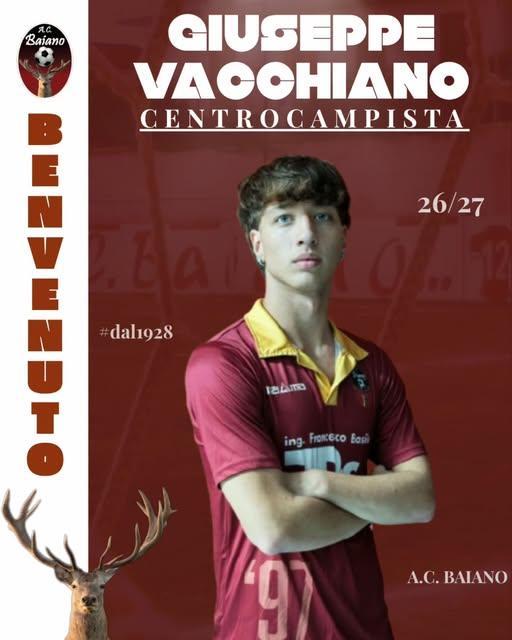 UFFICIALE- AC Baiano , ecco Vacchiano