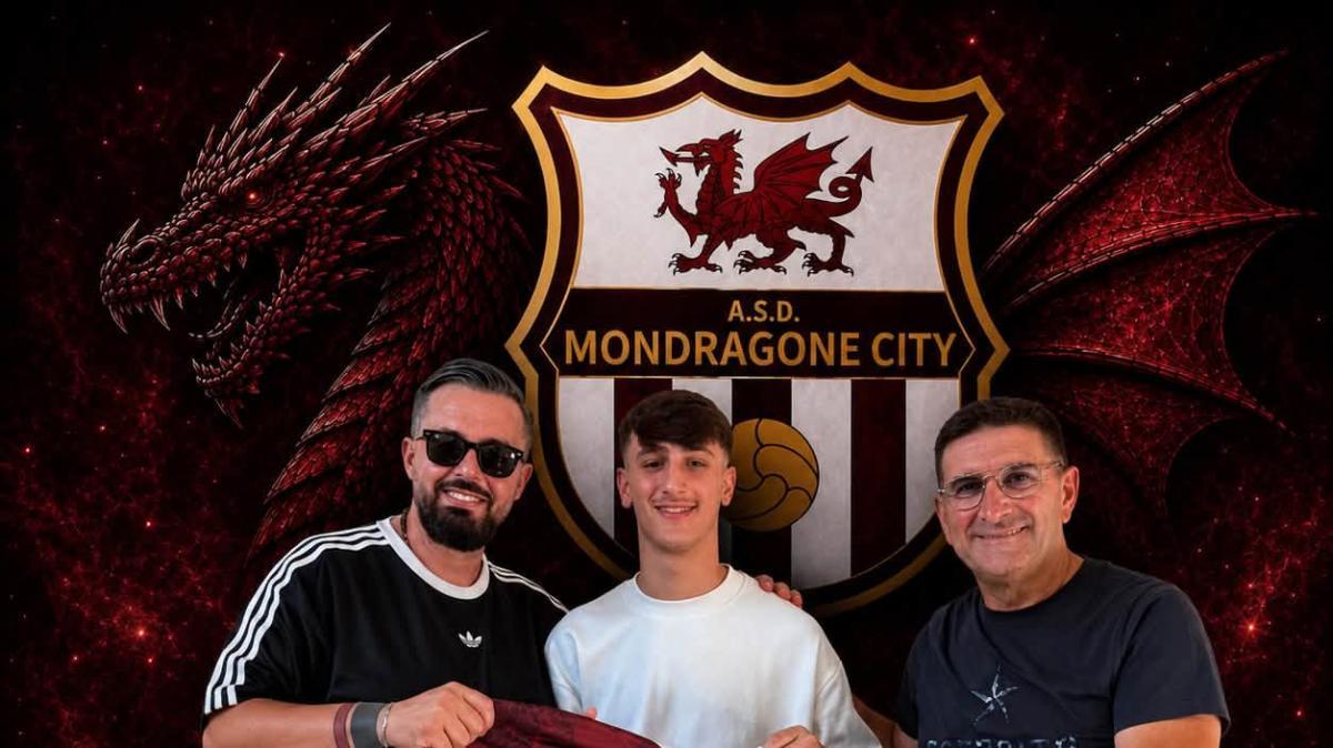 UFFICIALE-ASD Mondragone City, ecco  Francesco Montagna