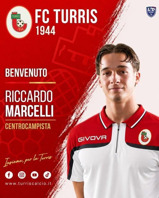 UFFICIALE-Turris, ecco il mediano  Riccardo Marcelli