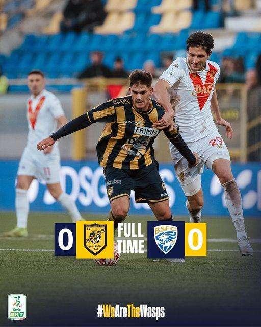 Juve Stabia, frenato il Brescia: al Menti termina 0-0  