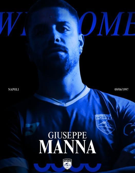 UFFICIALE-B.A Portici, ecco Manna Giuseppe