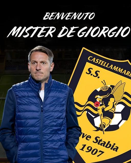 UFFICIALE-Juve Stabia, Pietro De Giorgio, neo allenatore