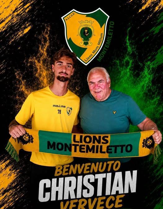UFFICIALE- Lions MM Montemiletto, ecco  Christian Vervece