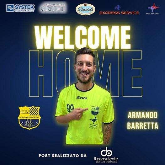 UFFICIALE- Asd Juventude Stabia 2001, ecco il portiere Barretta