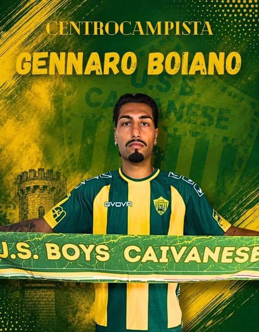 UFFICIALE-Boys Caivanese, ecco Gennaro Boiano